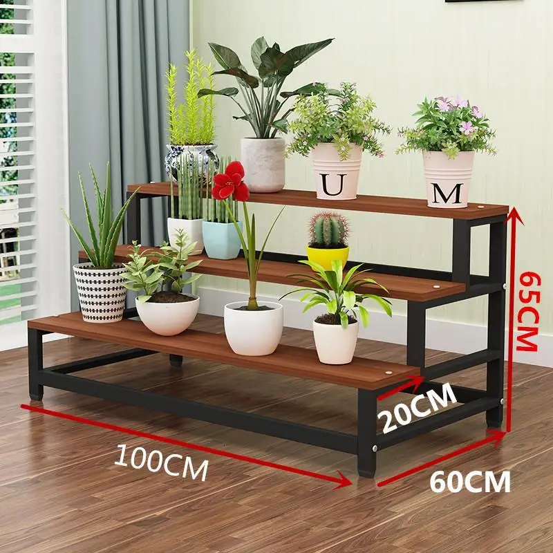 

Garden Shelves For Huerto Urbano Madera Plant Plantenrekken Wood Varanda Stojak Na Kwiaty Outdoor Balcony Shelf Flower Stand