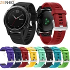 Ремешок сменный для спортивных часов, 22 мм, для Garmin Fenix 55 PlusForerunner 935 945, мягкий силиконовый быстросъемный ремешок для часов