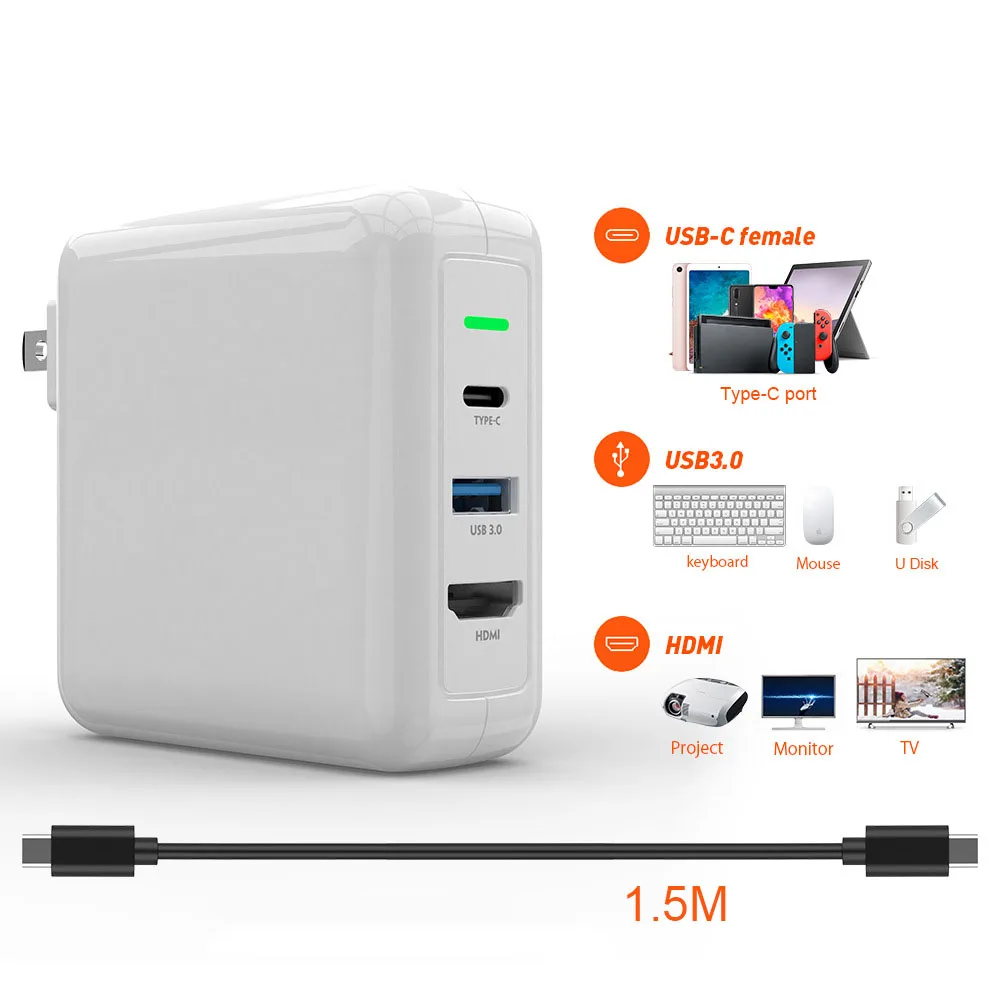 

2 в 1 адаптер Nintendo для преобразования переключатель зарядное устройство HDMI док-станция для Nintendo TV зарядная поверхность pro 7 Huawei со стандартны...