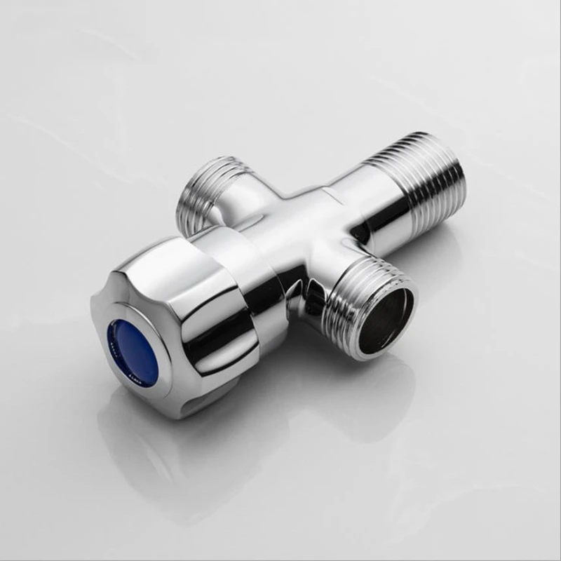 Двойной кран Bibcock настенный хромированный с маленьким краном декоративный