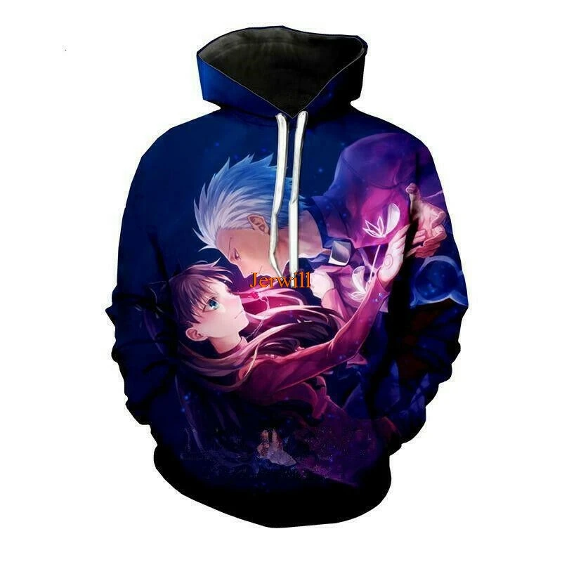 

Fate Stay Night Funny 3D print Hoodie Men Women Casual Sweatshirt Pullovers Tops