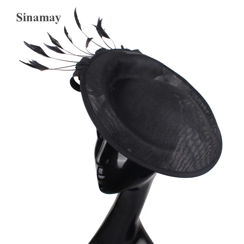 Женская Вуалетка Kenducky цвета слоновой кости большая шляпа с цветами заколки для