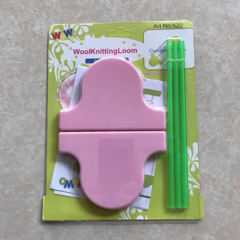 Бесплатная доставка пластиковый ткацкий станок для плетения простой инструмент