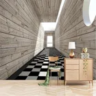 3D фото настенная бумага s гостиная спальня удлинение пространство стены фрески современный дом улучшения древесины зерновой фон настенная бумага 3D