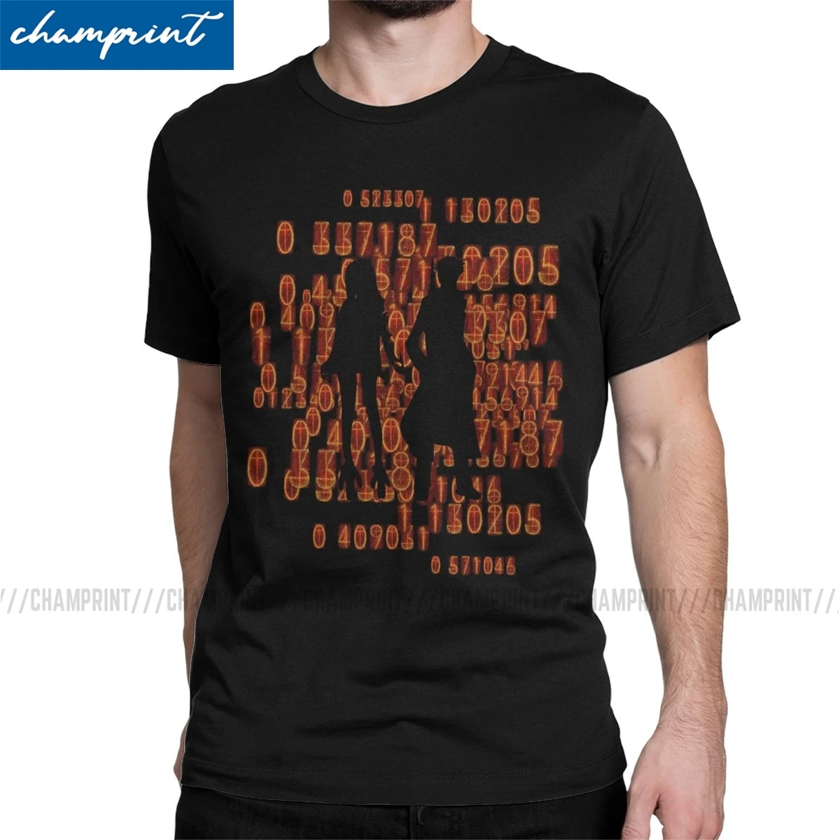 

Chaos Theory's Homeostasis T-Shirt Men Steins Gate Anime Okabe Kurisu Casual Cotton Tee Shirt Crew Neck T Shirts Printed Tops