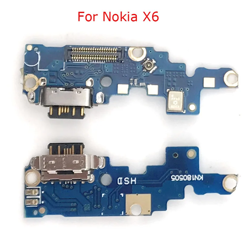 10 шт. для Nokia X6/6 1 Plus TA 1099/1103 type C usb зарядный порт зарядное устройство док станция