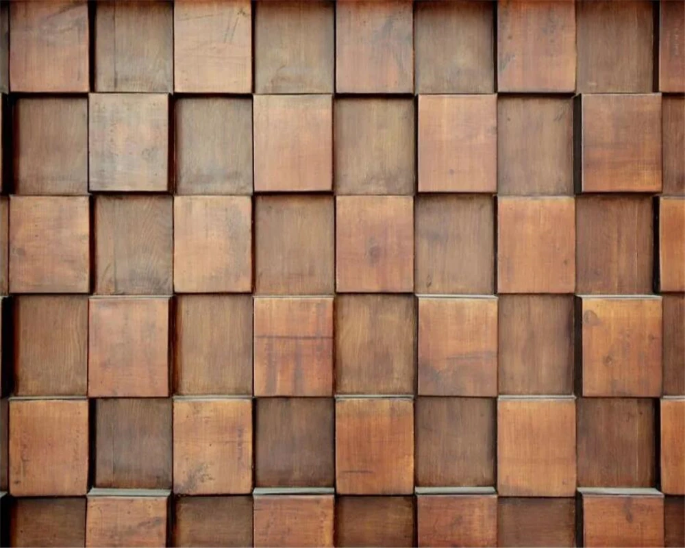 

beibehang Custom wallpaper 3D mural modern fashion wood grain background bar restaurant decorative painting wallpaper