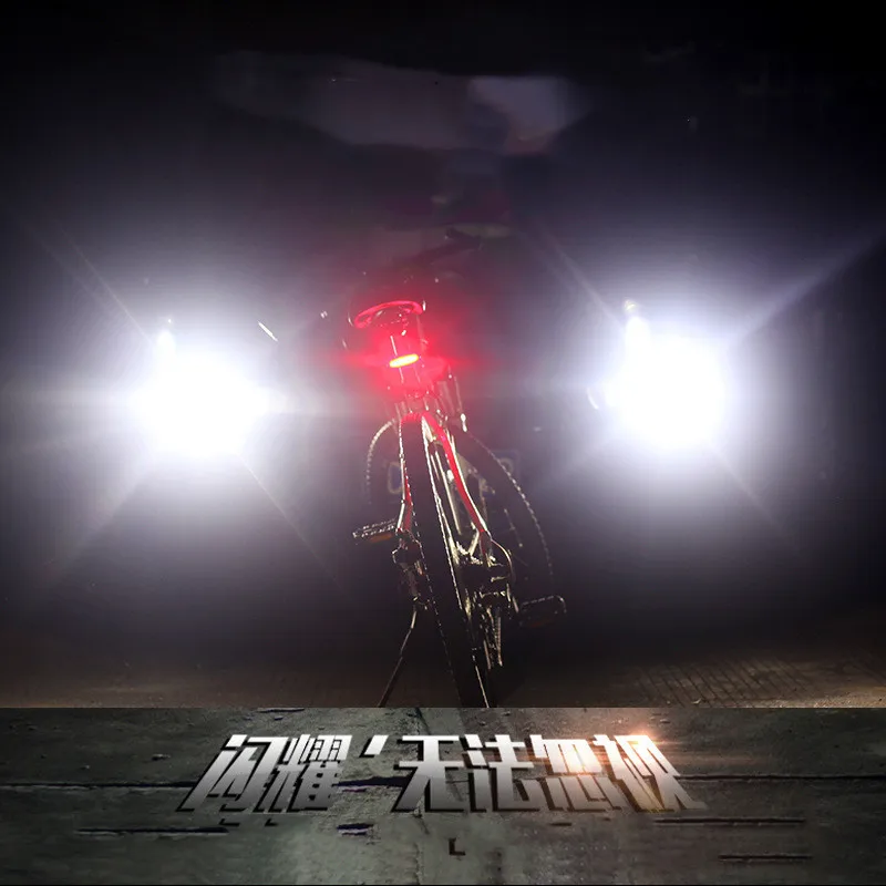 1PC Wheel Up Sepeda Belakang Tahan Air Naik Rear Lampu Led Usb Dibebankan Sepeda Gunung Bersepeda Ekor Cahaya Lampu-Lampu lampu Sepeda