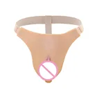 Вагина оборудование трансгендер нижнее белье Косплей Трансвестит искусственная вагина трусики-трансформеры треугольные Т-образные