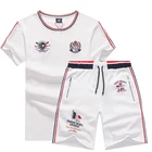 Спортивный костюм Tace  Shark мужской, брендовый комплект из двух предметов, шорты для бега и футболки для мужчин, лето