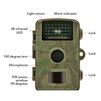 wildlife trail camera waterproof hunting game camera 1080p infrared with night vision wireless surveillance tracking camera dl 1