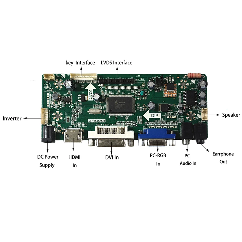 HDMI DVI VGA набор для платы ЖК контроллер 15 4 дюймового QD15TL01 QD15TL02 QD15TL03 1280x800 экрана|board