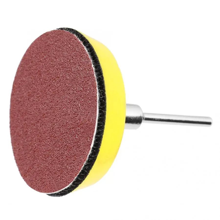 60 шт. 2 дюймовые красные шлифовальные диски круглой формы зернистость 100 240 600 800 1000