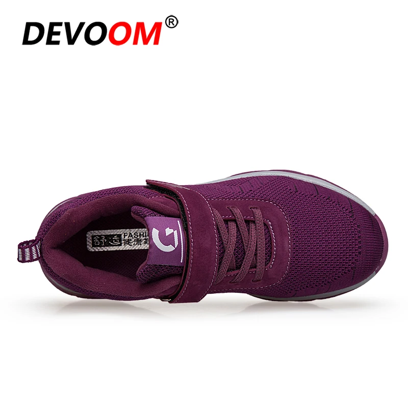 Женская Повседневная обувь для пожилых людей легкая спортивная мужские