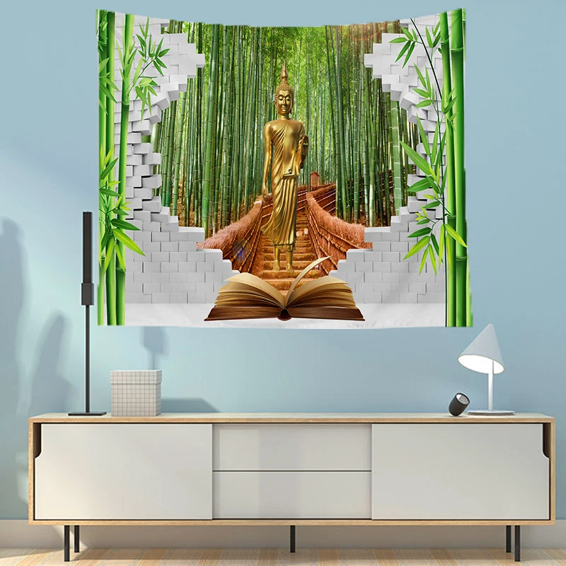 Индийский фон для стены тканевый декора гостиной 6 размеров в наличии коврик