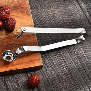 1pcs cherry corer fruit seed core remover pear red dates corer seeder slicer knife kitchen gadgets fruit vegetable tools free global shipping