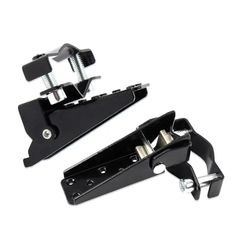 Высококачественные черные стальные детали для мотоцикла подножки складные