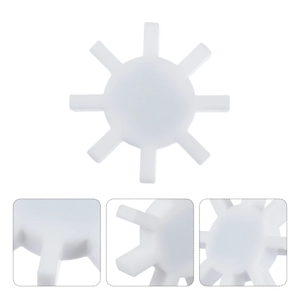 

1Pc Magnetic Stirrer Mixer Stir Bars Stirring Bars White Octagonal Spin Gears