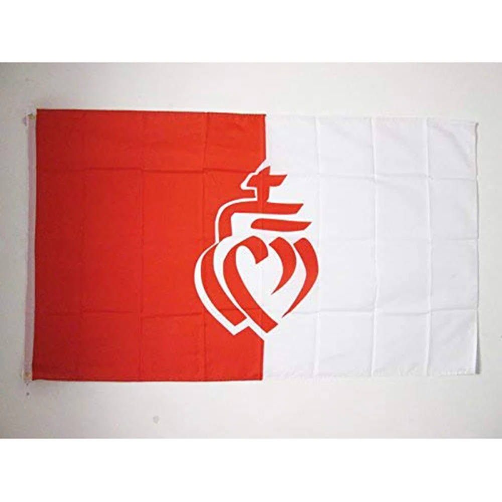 Лидер продаж флаг вендельского французского отдела 3x5 футов x 90 см баннер 100D