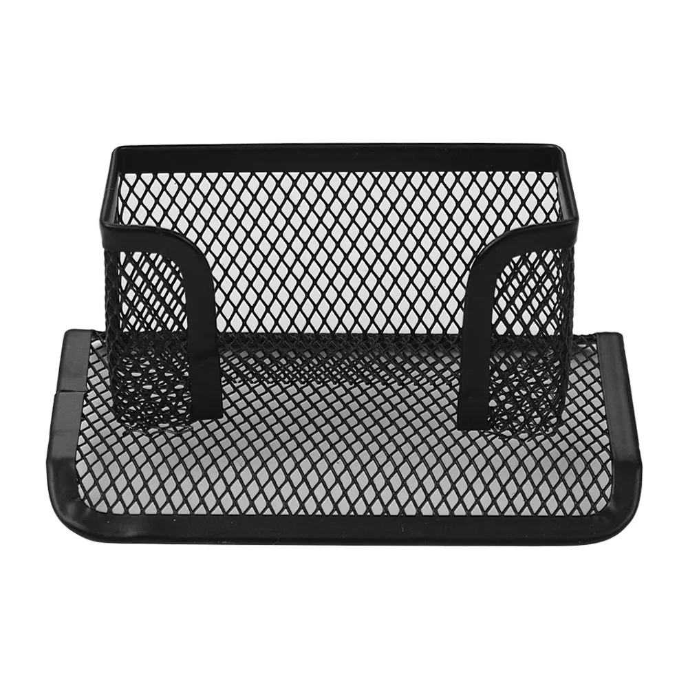 Металлический Сетчатый держатель для визитных карточек органайзер подставка