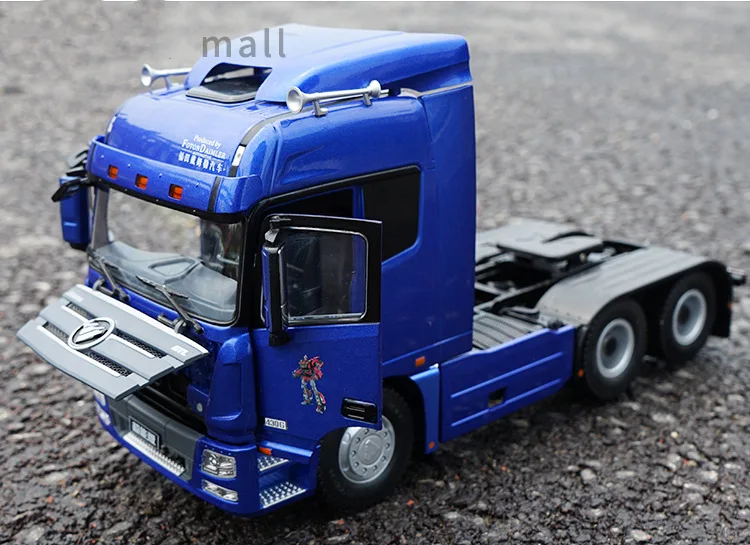 Изысканный подарок 1:24 Fukuda Auman EST-A и GTL Тяговая головка сплава модель, моделирование литья под давлением Инженерная модель