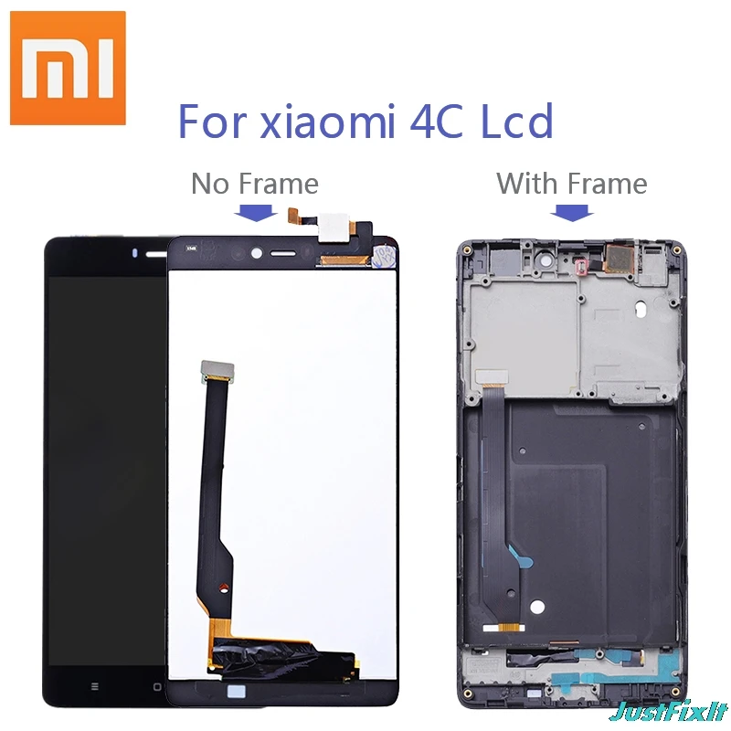 Замена для XIAOMI Mi4C ЖК-дисплей сенсорный экран дигитайзер 5 0 &quot1920x1080 дисплей |
