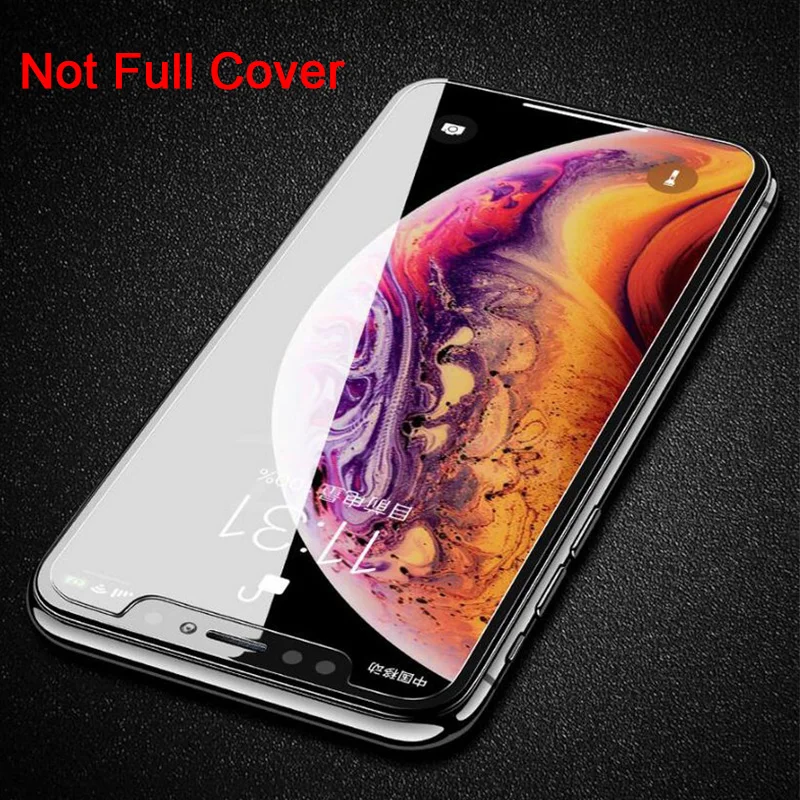 Ультратонкое закаленное стекло HD для iPhone iPod Touch 4 5 6 XS MAX XR 4 4S 5 5S SE 5C 6 6S 7 8 plus X 10 Защитная пленка для экрана