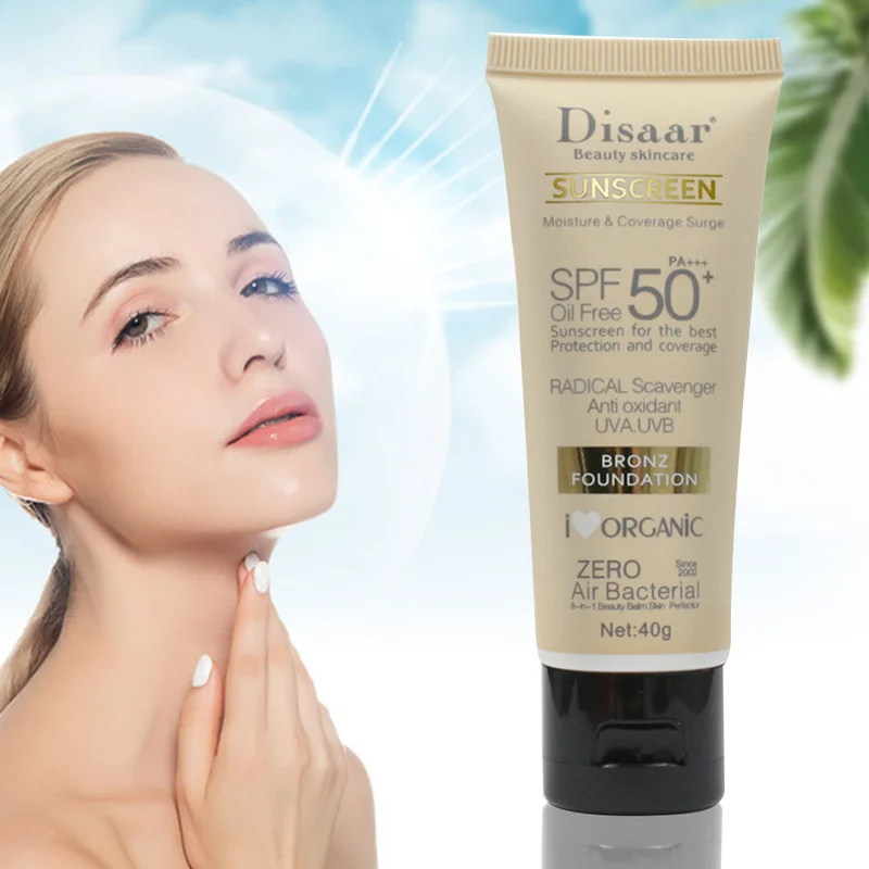 Солнцезащитный крем для лица SPF 50 отбеливающий солнцезащитный антивозрастной
