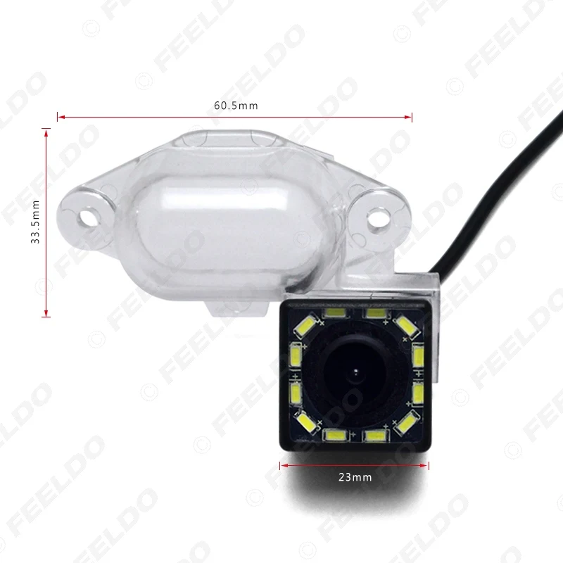 FEELDO Автомобильная запасная Водонепроницаемая парковочная камера заднего вида с
