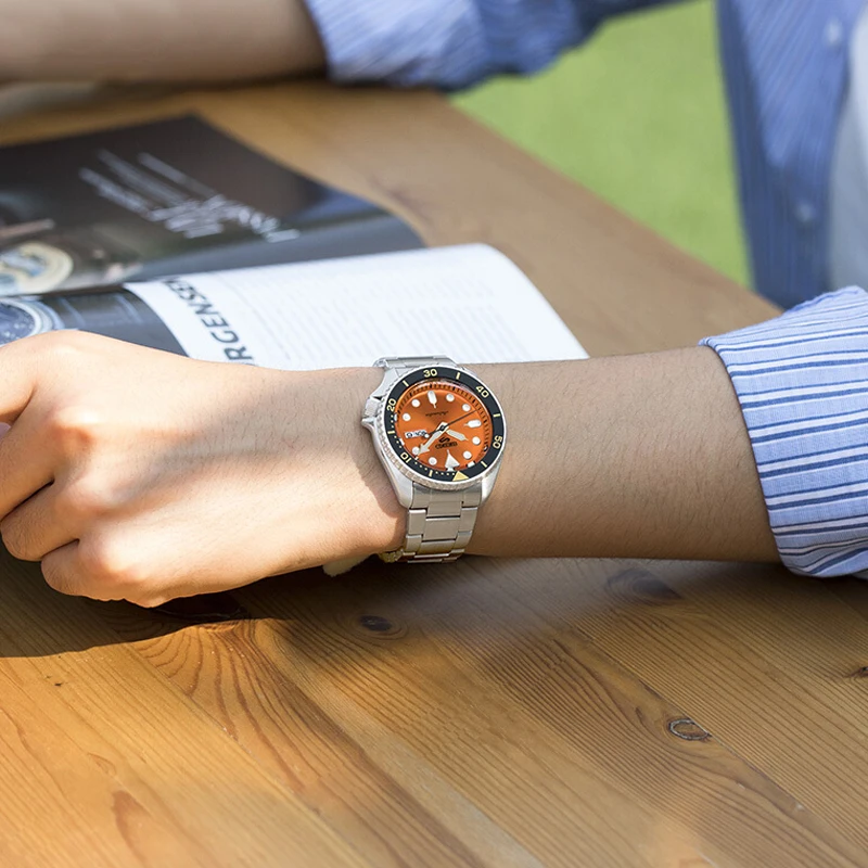 100% Оригинальные официальные часы SEIKO автоматические механические для ныряния