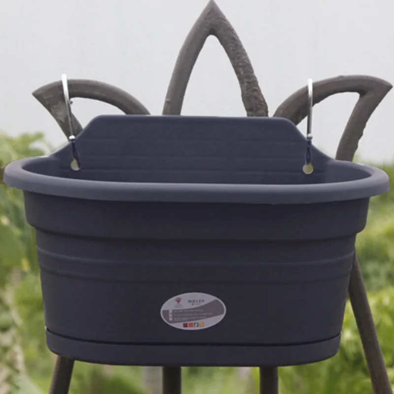 Настенная подвесная корзина для растений и цветов сада балкона кастрюля