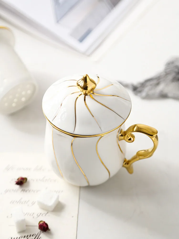 Керамические чайные кружки с крышкой чайная чашка посуда для напитков фильтр