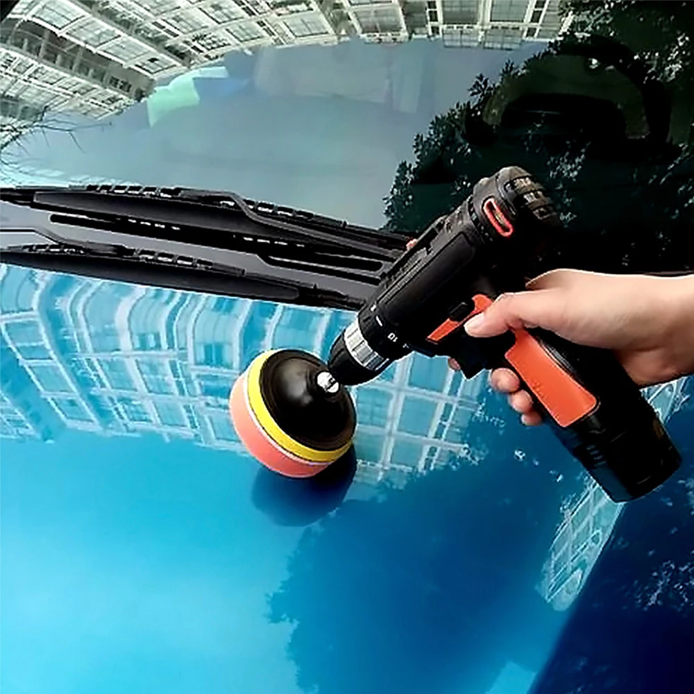 9 шт 5 дюймов 125 мм автомобиля депиляции Полировочная губка для полировки колодки