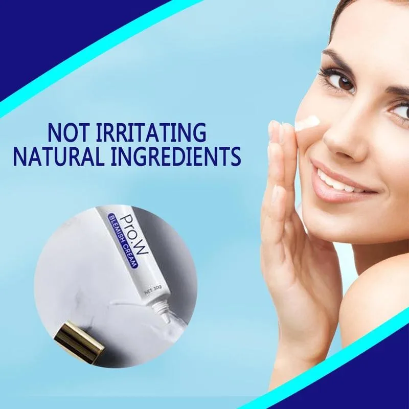 Отбеливающий крем для лица pro.w от акне на лице удаляет мелазму удаления темных