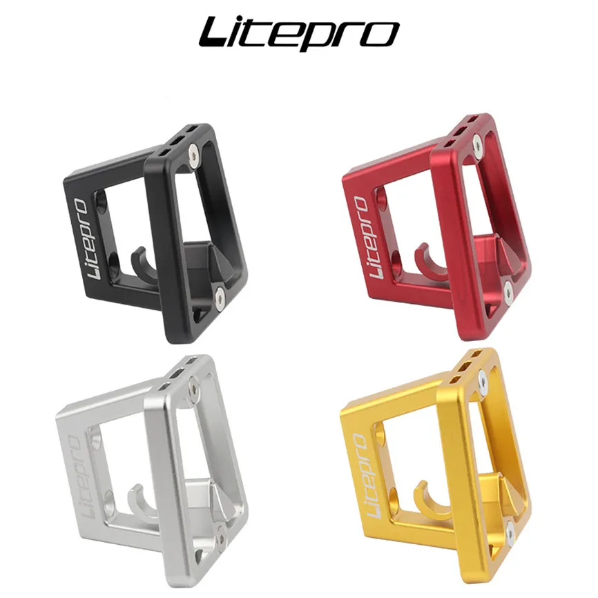 Litepro Передняя переноска для Brompton из алюминиевого сплава свиньи нос панниры блок