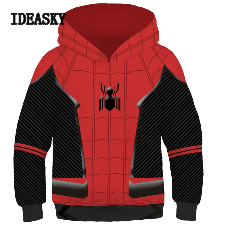 Карнавальный костюм Человек паук вдали от дома Питер Паркер худи супергерой