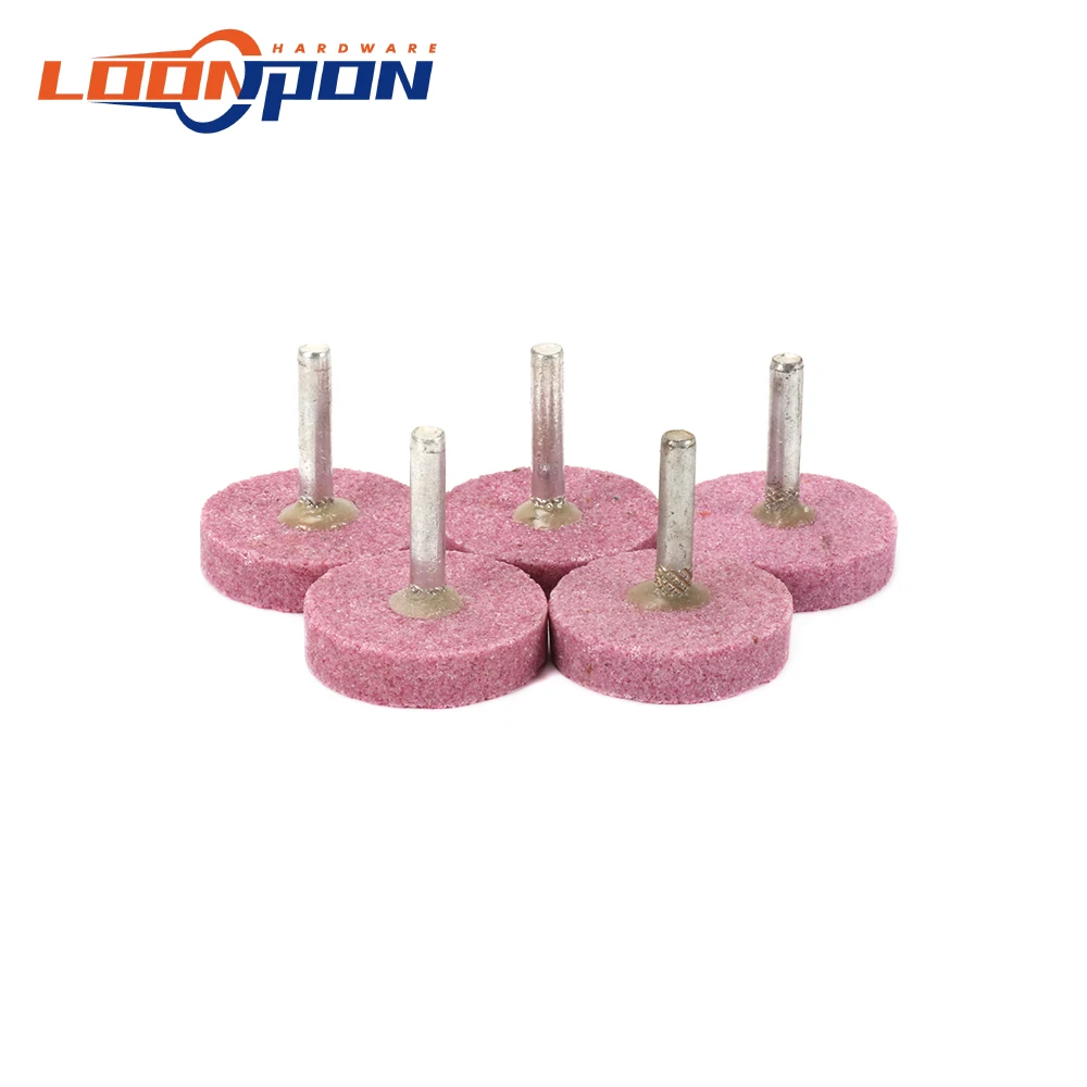 10 шт. абразивный камень 40 мм керамический корунд шлифовальный круг головка 6