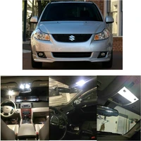 led interior car lights for suzuki sx4 ey gy hatchback s cross jy saloon gy vitara ly car accessories lamp bulb error free