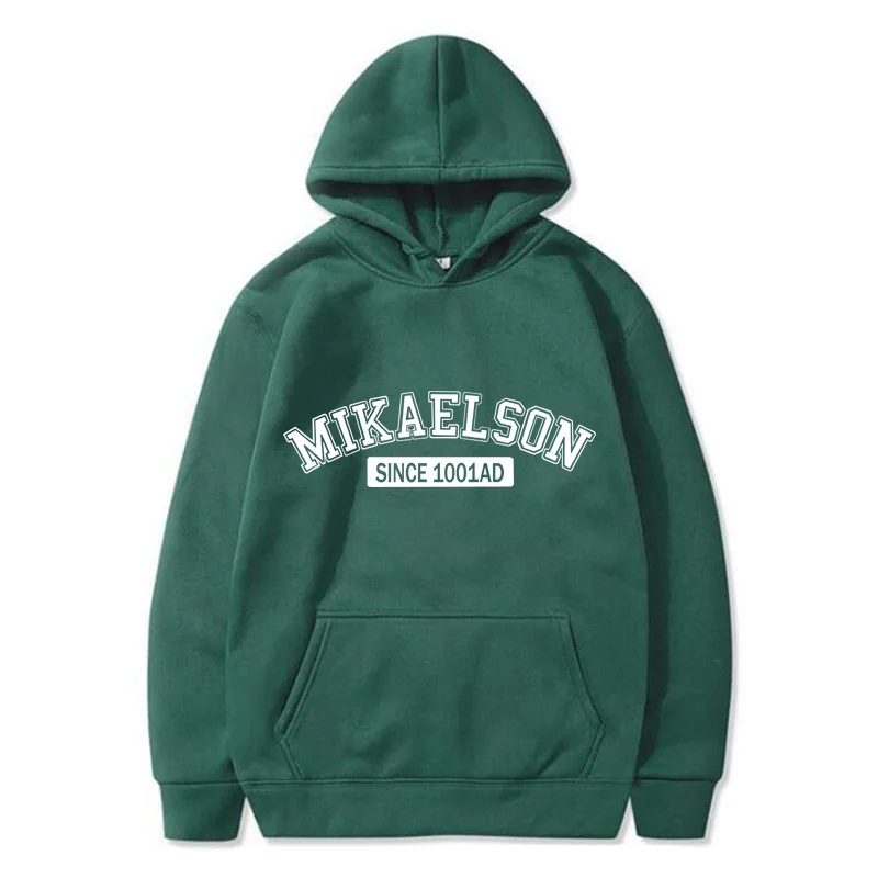 

The Vampire Diaries Hoodies Women Men Harajuku Fleece Mikaelson Since 1001 AD Sweatshirt Long Sleeve Pullover Fleece Clothing