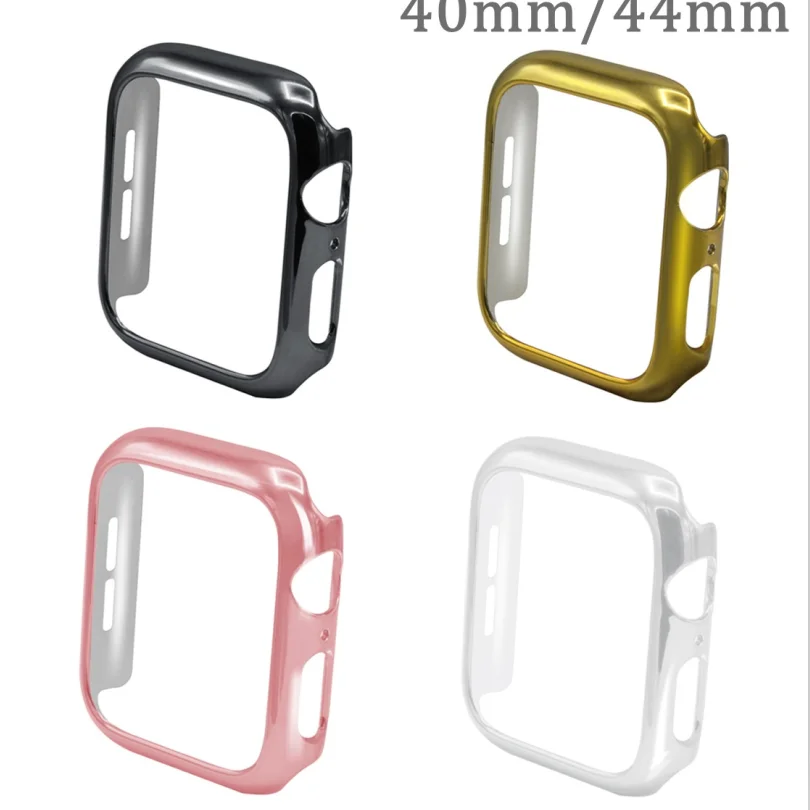 Ультратонкий бампер для Apple Watch Series 4 40 мм 44 чехол из поликарбоната тонкий iWatch 5