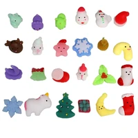 santa claus decompression squeeze children toys tpr soft cute stuff sensory relaxation toy pet animals vent toy