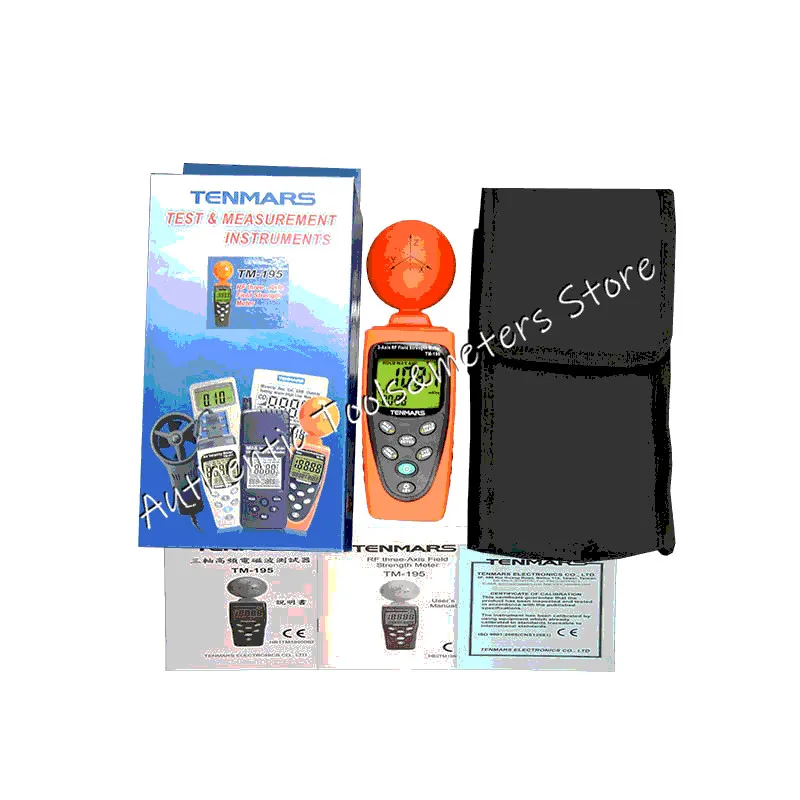 Подлинный трехосевой Радиочастотный детектор электромагнитного излучения TM195