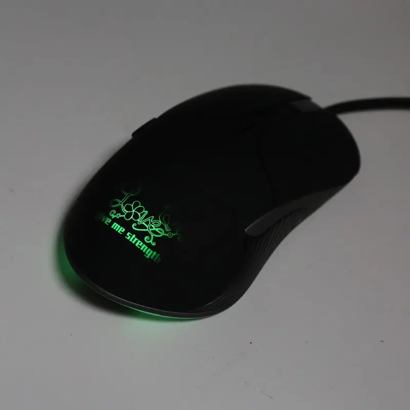 

LED Light Optical Game Mice Ergonomic 3200 DPI 6 Buttons USB Wired Mouse for PC Notebook Desktop Computer Laptop