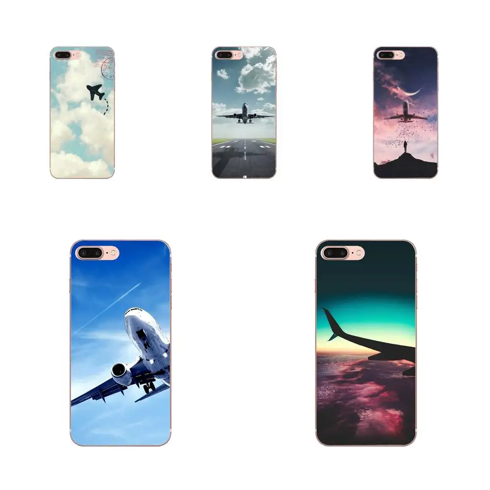 Самолет самолет Летающий путешествие облако прекрасный для Samsung Galaxy Note 5 8 9 S3 S4 S5 S6