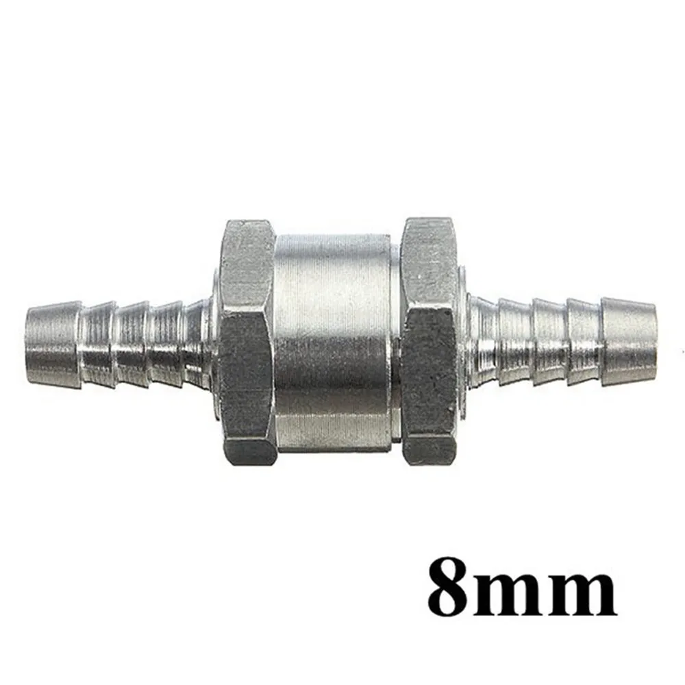 

6/8/10/12mm Fuel Non Return Petrol Diesel Aluminium Alloy One Way Check Valve for Carburettor fuel systems