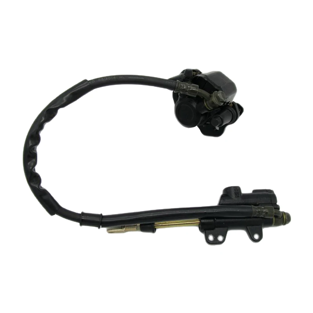 Черный Задний тормозной суппорт колодки в сборе для 50cc/90cc/110cc/125cc ATV Quad Bike |