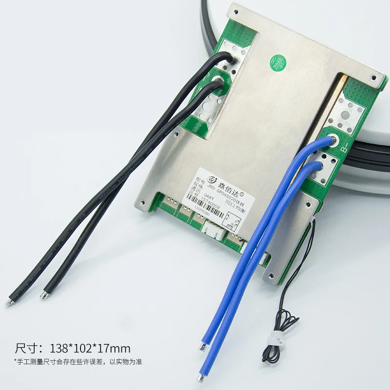 Умная плата BMS 4S 12 В 60 А 80 100 120 защитная li-ion LifePo4 литиевая с балансирующим высоким
