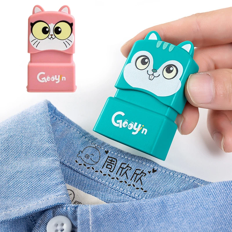 Изготовленный на заказ штамп игрушка Детское Имя DIY для детей имя печать