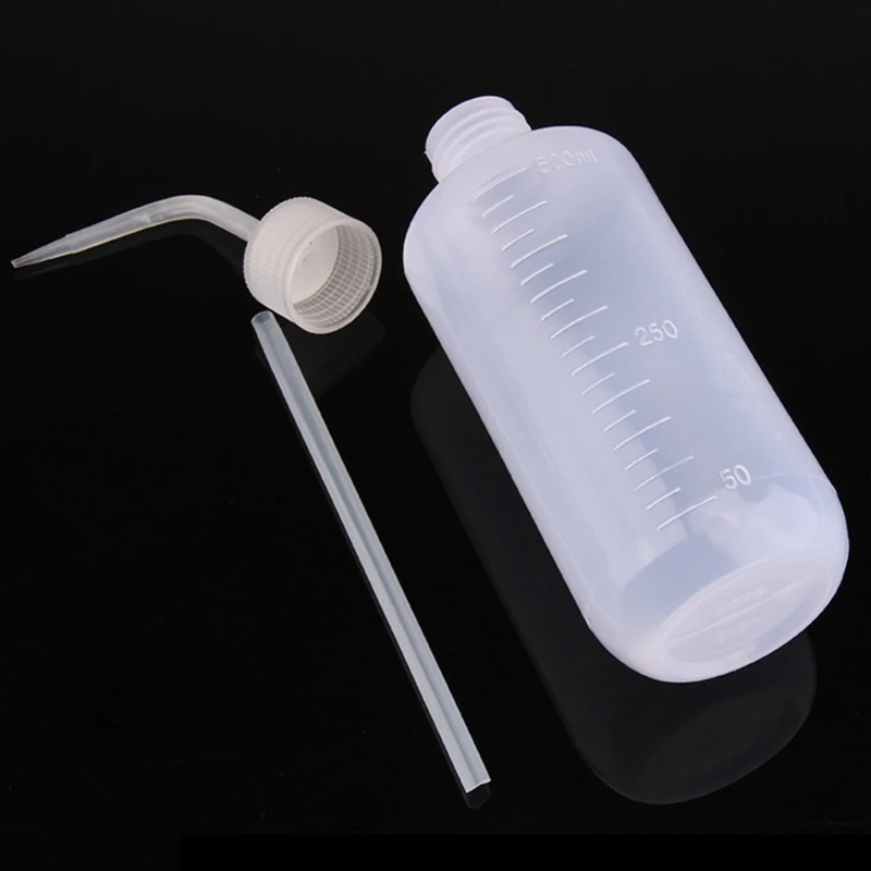 

250/500ml Watering Can Plastic Squeeze Bottle for Succulents Potted Plants Flower with Long Nozzle Beak Pouring Kettle Tool
