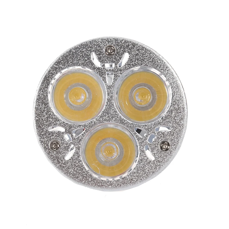 

3W 12-24V MR16 Warm White 3 LED Light Spotlight Lamp Bulb only